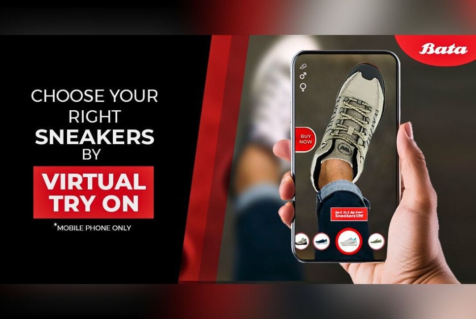 Bata introduces virtual sneakers with AR technology