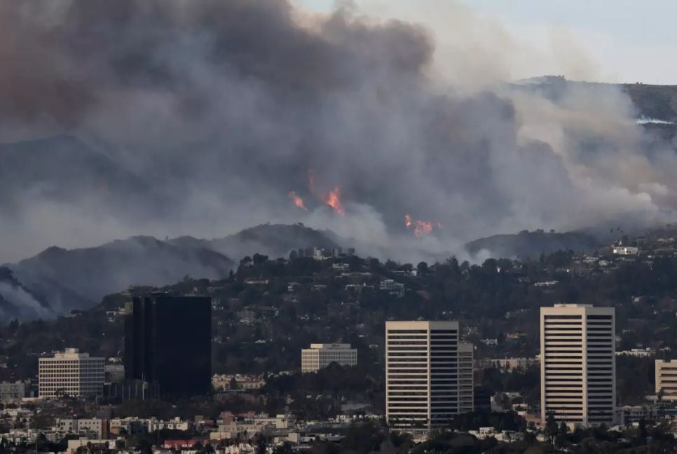 Los Angeles fire: Intense winds finally eased