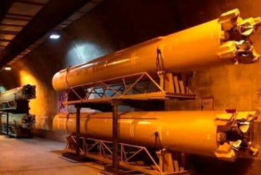 Iran unveils new subterranean missile facility