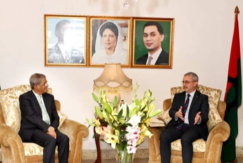 EU envoy Michael Miller meets Mirza Fakhrul