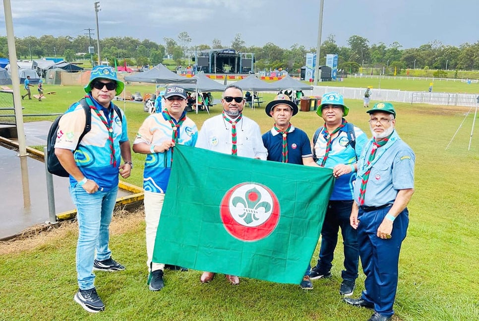 6 Bangladeshi scouters shine at Australian Scout Jamboree