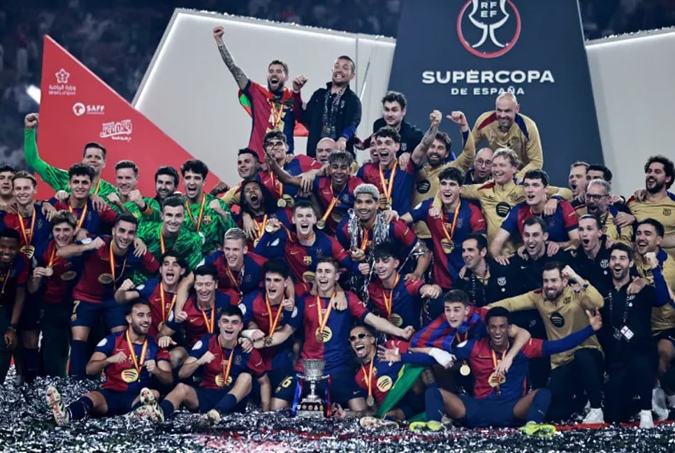 Barcelona beat Real Madrid to win Spanish Super Cup