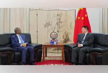 Fakhrul discusses bilateral issues with Chinese envoy