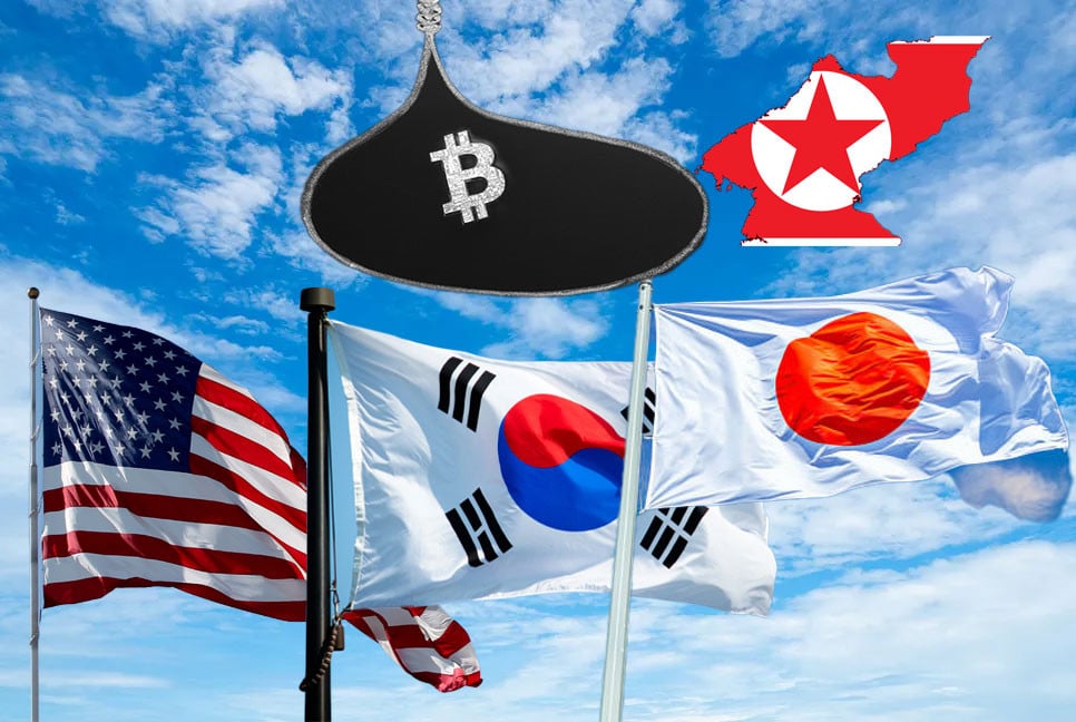 US, Japan, South Korea issue joint warning on North Korea cryptocurrency theft