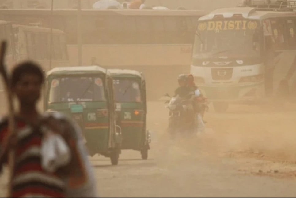 Dhaka’s air quality ranks world's 2nd worst on Thursday