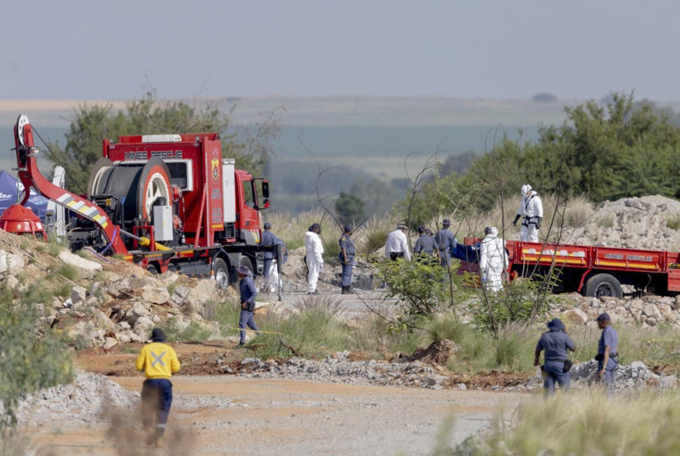 Death toll at illegal South African mine reaches 78; 246 rescued