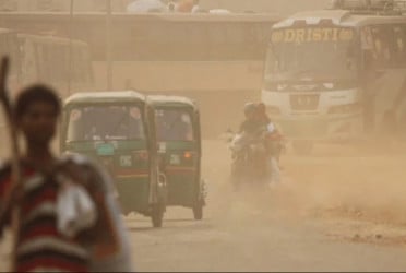 Dhaka’s air quality ranks world's 2nd worst on Thursday