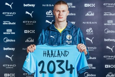 Haaland signs new 10-Year Man City contract