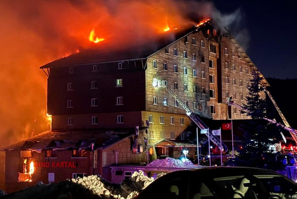 Turkey ski resort fire: Death toll rises to 66