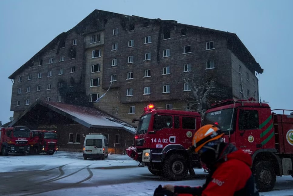 Nine detained over Turkey ski resort fire that killed 76