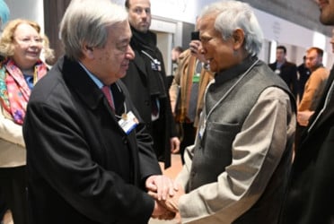 UN chief Guterres meets Dr Yunus in Davos