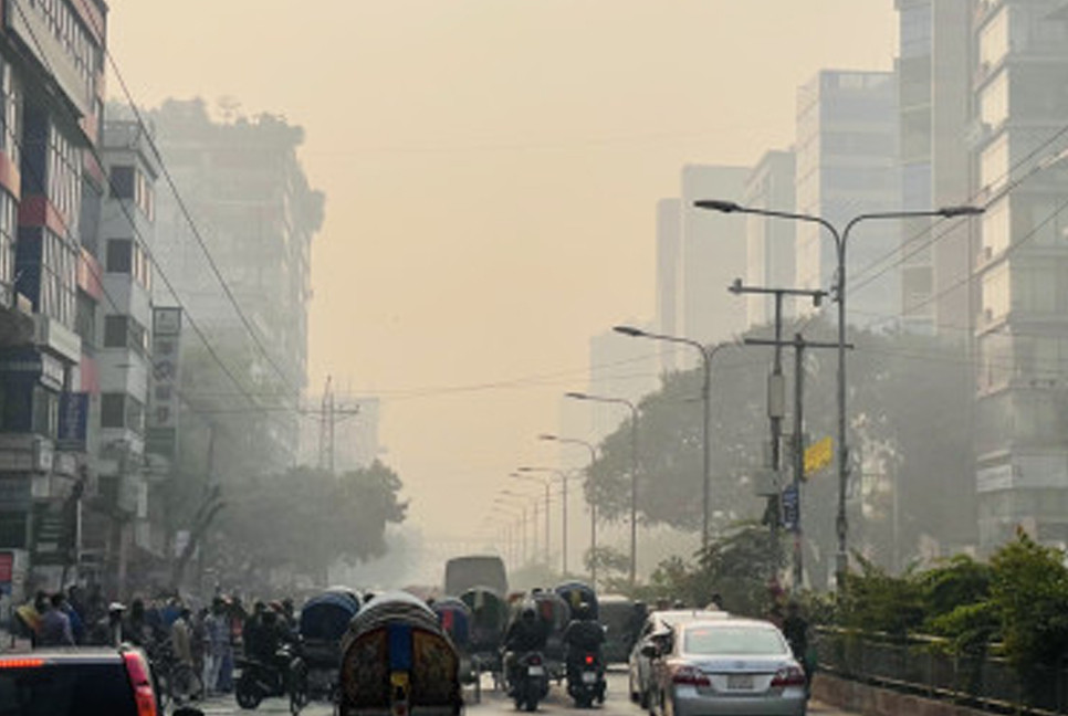 Dhaka’s air quality second worst on Thursday morning