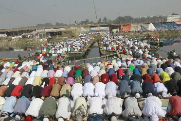 Country’s biggest Jumma Jamaat held at Ijtema ground