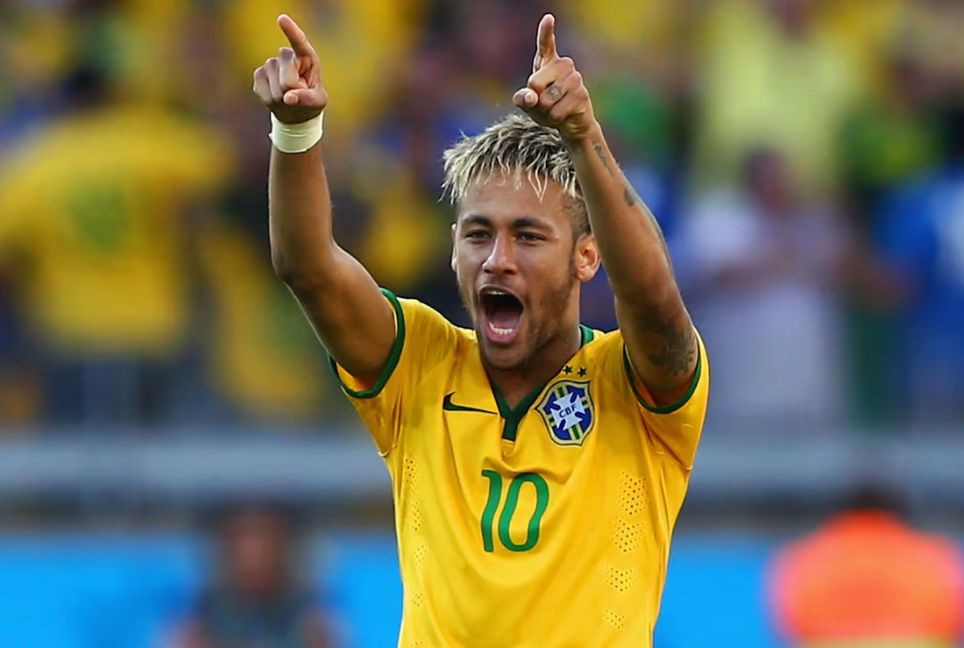 Neymar signs for Santos