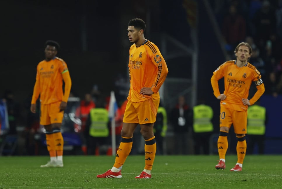 Real Madrid's winning run surprisingly ends in loss at Espanyol