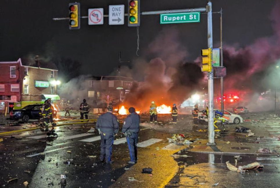 At least seven people dead in Philadelphia plane crash