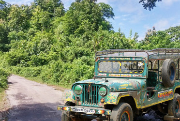 Unfit 'Chander Gari' jeeps continue to pose danger on Khagrachhari's hilly roads