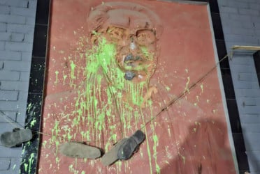 Sheikh Mujib's mural demolished at JU