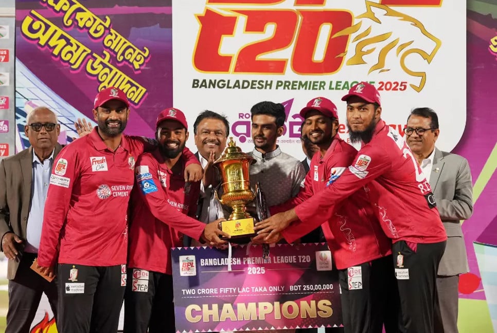 Fortune Barishal lift second BPL title