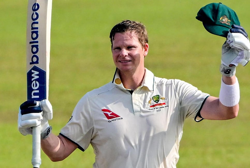 Steve Smith hits his 36th test century