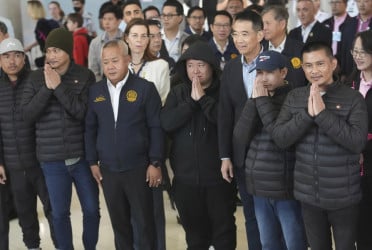 Released Thai hostages return to Bangkok after being held for over a year in Gaza