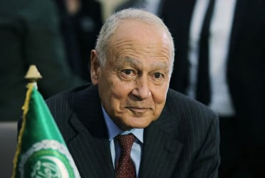 Moving Palestinians 'unacceptable for Arab world': Arab League chief