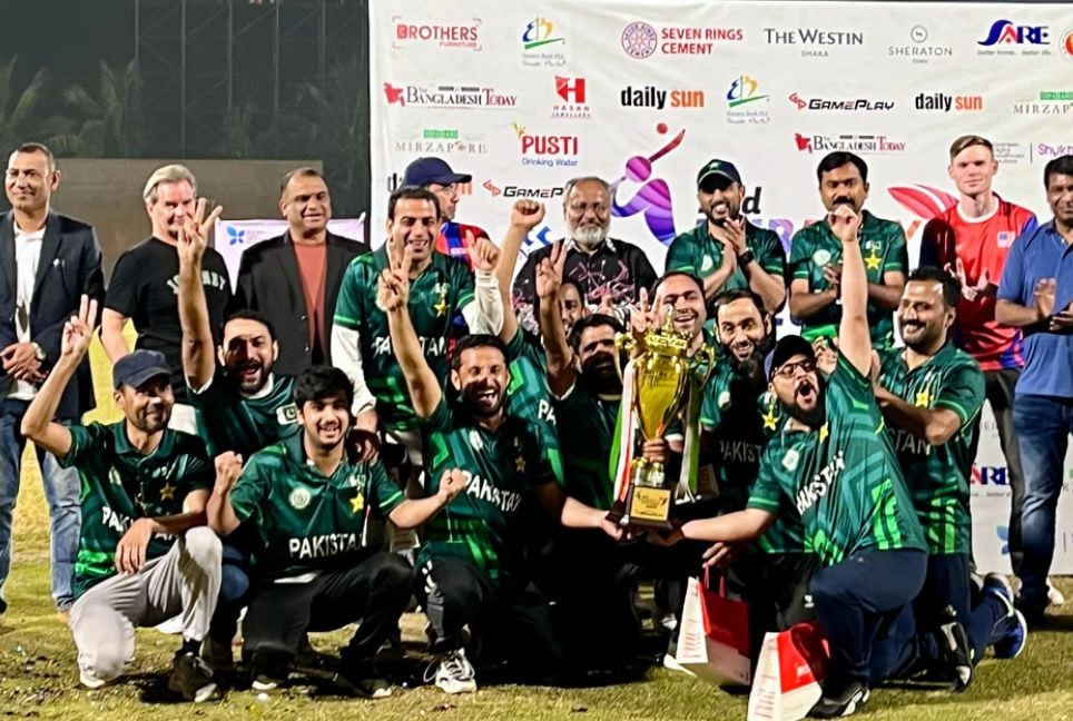 Pakistan triumphs in Embassy Cricket Carnival