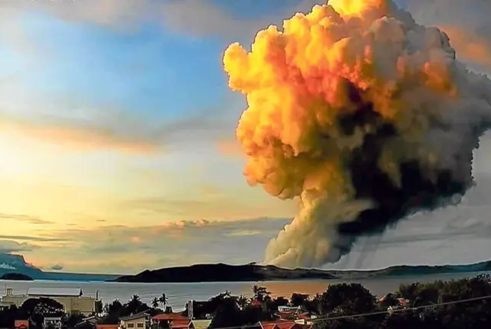 Taal Volcano erupts again, flight restrictions remain in place