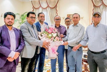 COAB leaders meet Bashundhara Group Chairman