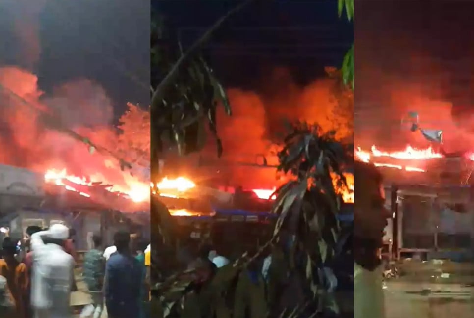 Fire breaks out at sawmill in Khilgaon