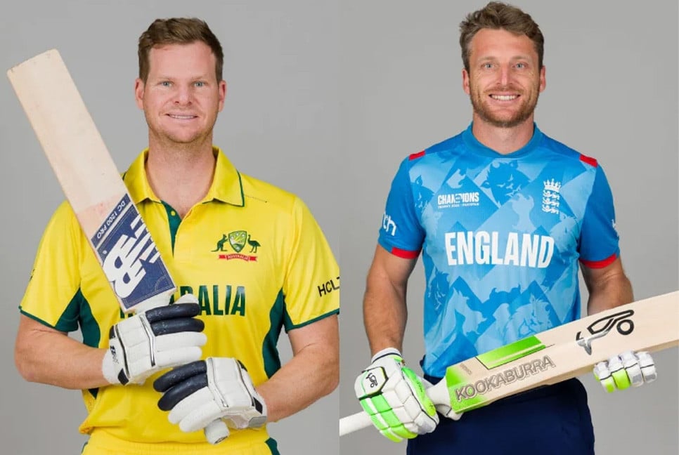 Australia elects to field against England in Champions Trophy match