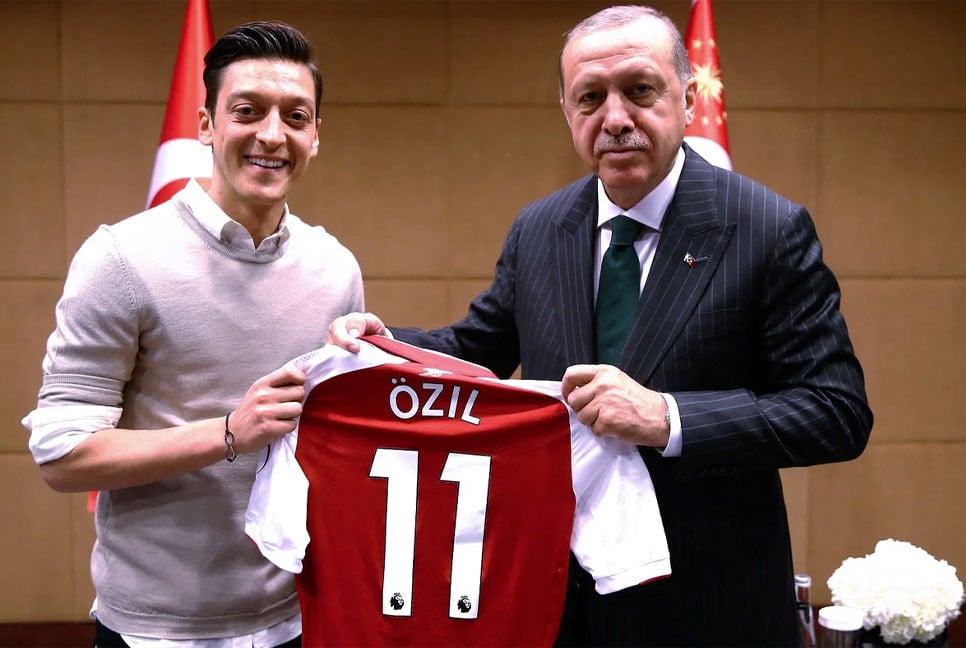 World Cup winner footballer Mesut Ozil enters Turkish politics