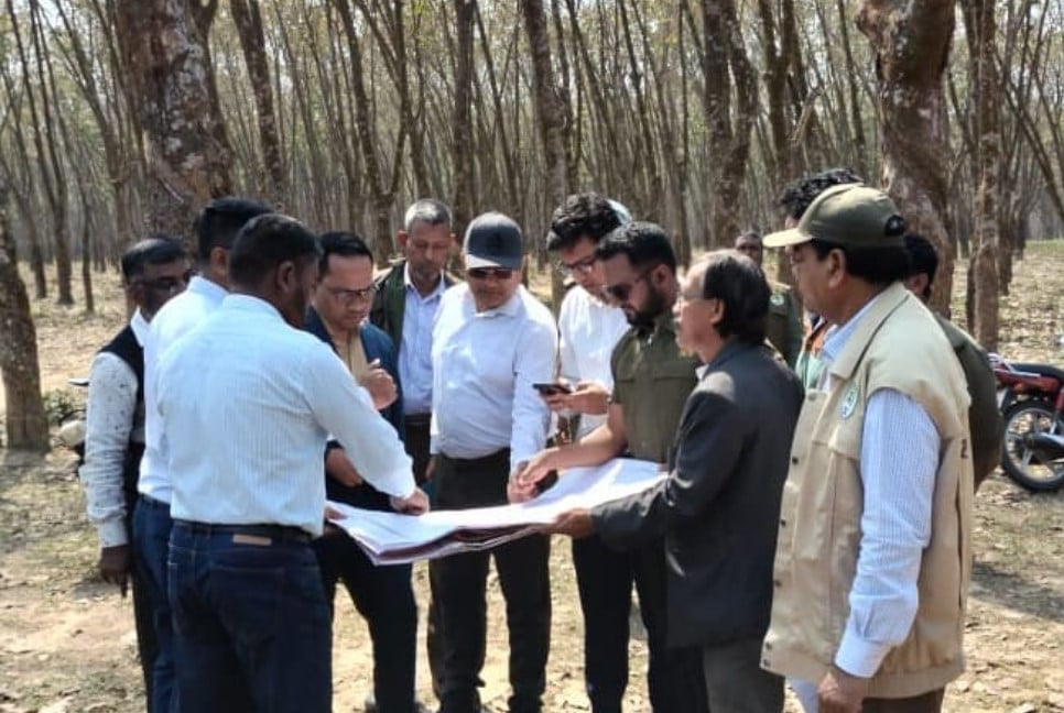 Government embarks on landmark demarcation of Madhupur Sal forest