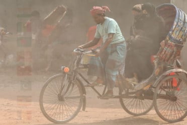 Dhaka's air globally ranked 3rd-worst this morning