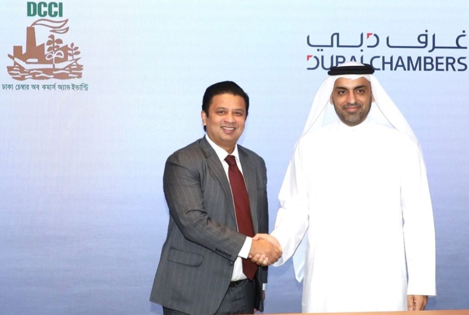 DCCI, Dubai Chambers ink MoU to boost bilateral trade