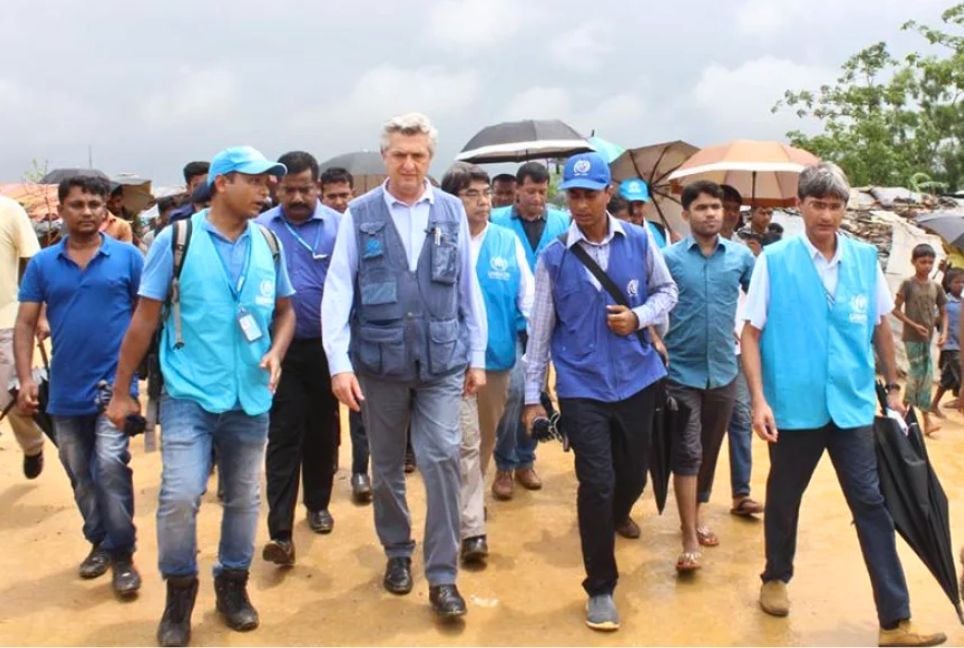 UNHCR chief to reach Dhaka today