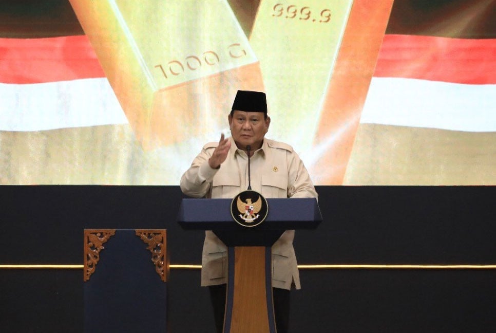 Indonesian president inaugurates gold bank service to boost economy