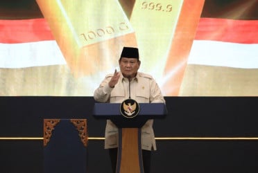 Indonesian president inaugurates gold bank service to boost economy