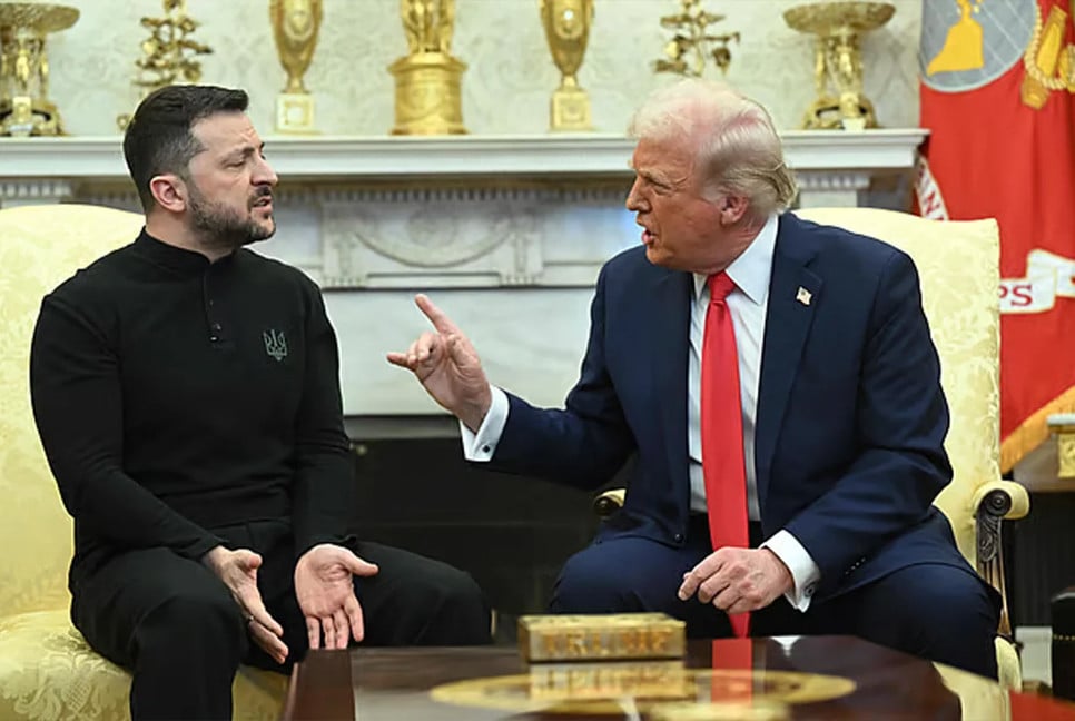 World leaders react to Trump-Zelensky fiery exchange in White House