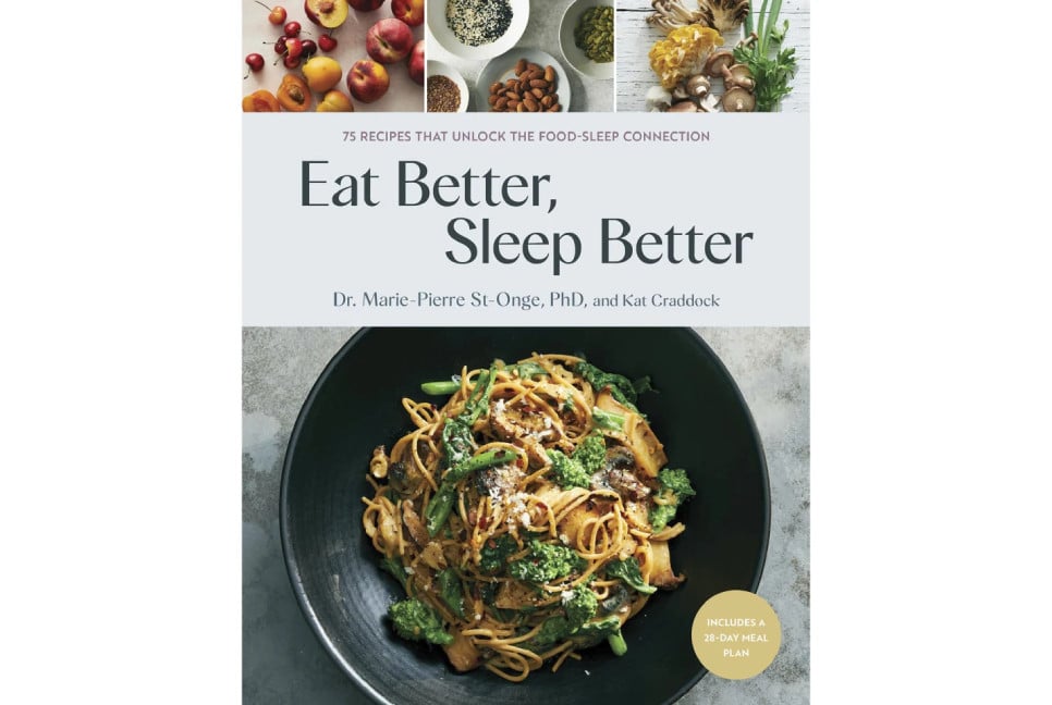 A new cookbook ties healthy eating to good sleep