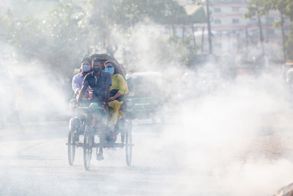 Dhaka tops global air quality list, classified 'Unhealthy'