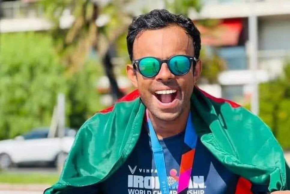 Mishu Biswas, a name of successful triathlete in Bangladesh