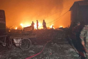 Fire in Gabtali Slum brought under control