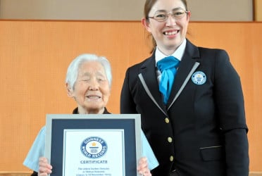 Japanese barber, 108, crowned world's oldest