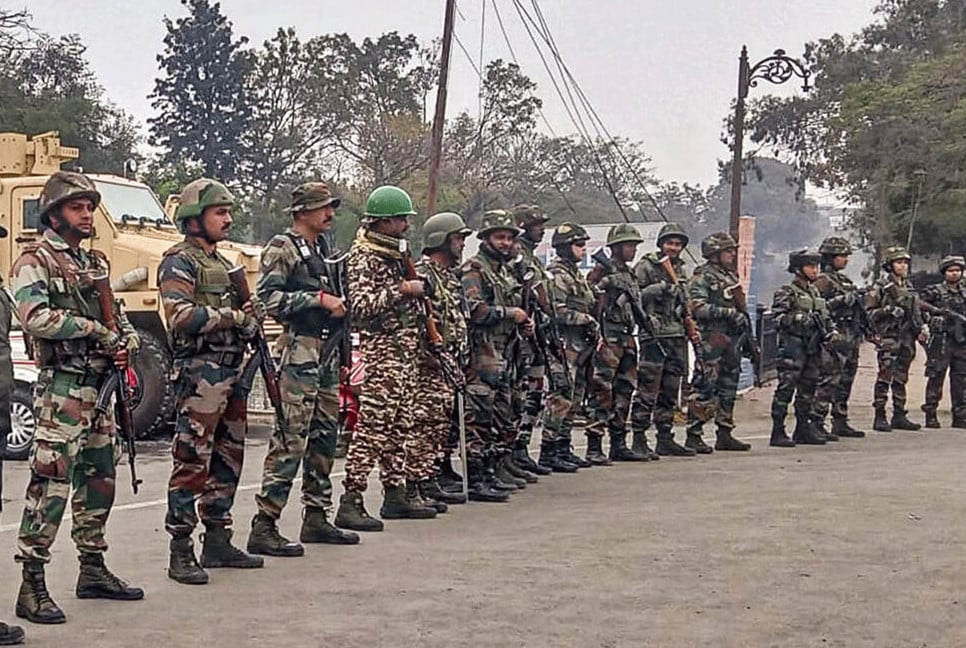 Kuki protesters clash with security forces on day 1 of 'Free Movement' in Manipur