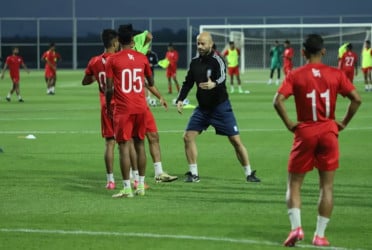 Bangladesh football team practice for third consecutive day in Saudi