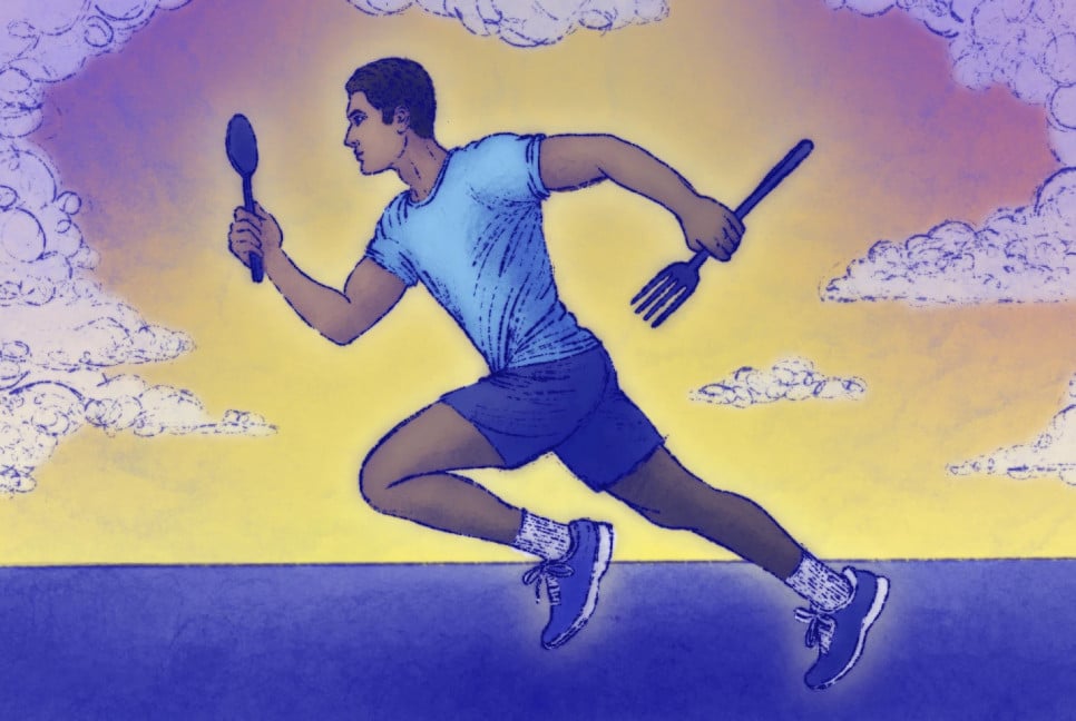 When should you eat? Before, after — or even while — exercising?