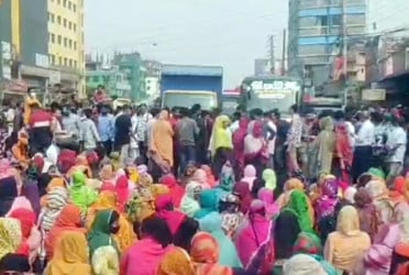 Workers' protest in Gazipur:  Holidays declared in 10 factories