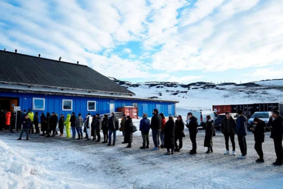 Greenland votes under shadow of Trump