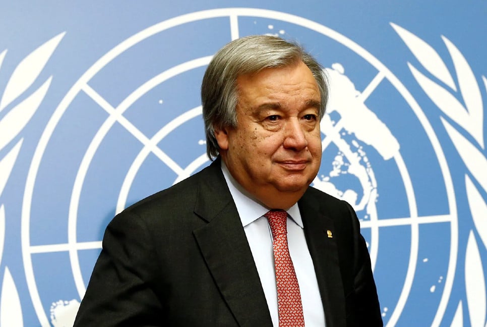 António Guterres arrives in Dhaka today